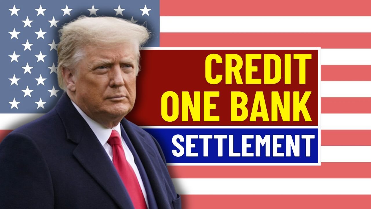 Credit One Bank Settlement